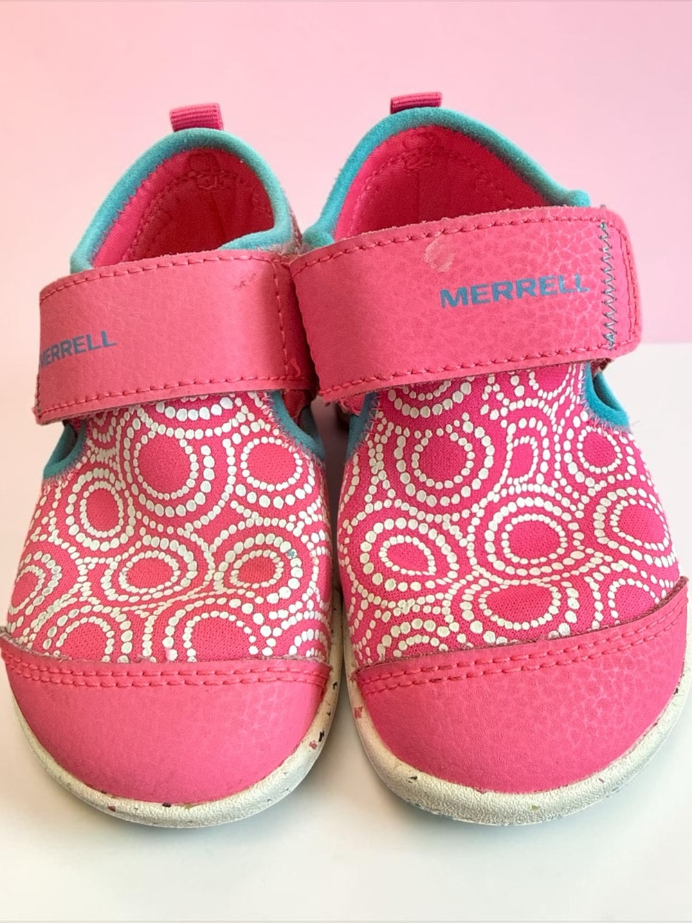 Merrell Bare Steps H2O Chroma Water Shoes Toddler Size 7.5 Berry Pink